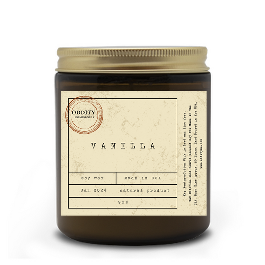 Vanilla Spiced Aromatherapy Candle | 9 oz. Create a Cozy and Inviting Atmosphere with Warm and Comforting Scents